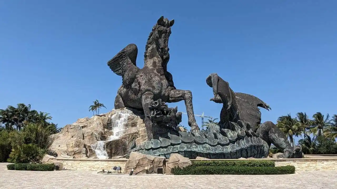 Pegasus and Dragon at Gulfstream Park